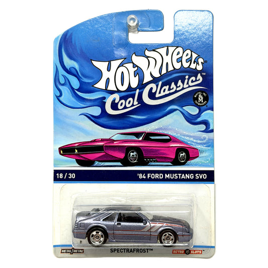 Hot Wheels Cool Classics 1984 Ford Mustang SVO 1:64 Diecast Gray