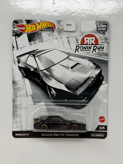 Hot Wheels Premium Ronin Run Mazda RX7 FC Pandem CHASE 0/5 1:64 Diecast