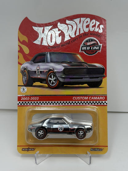 Hot Wheels RLC Red Line Club 2002-2022 Custom Camaro 1:64 Diecast