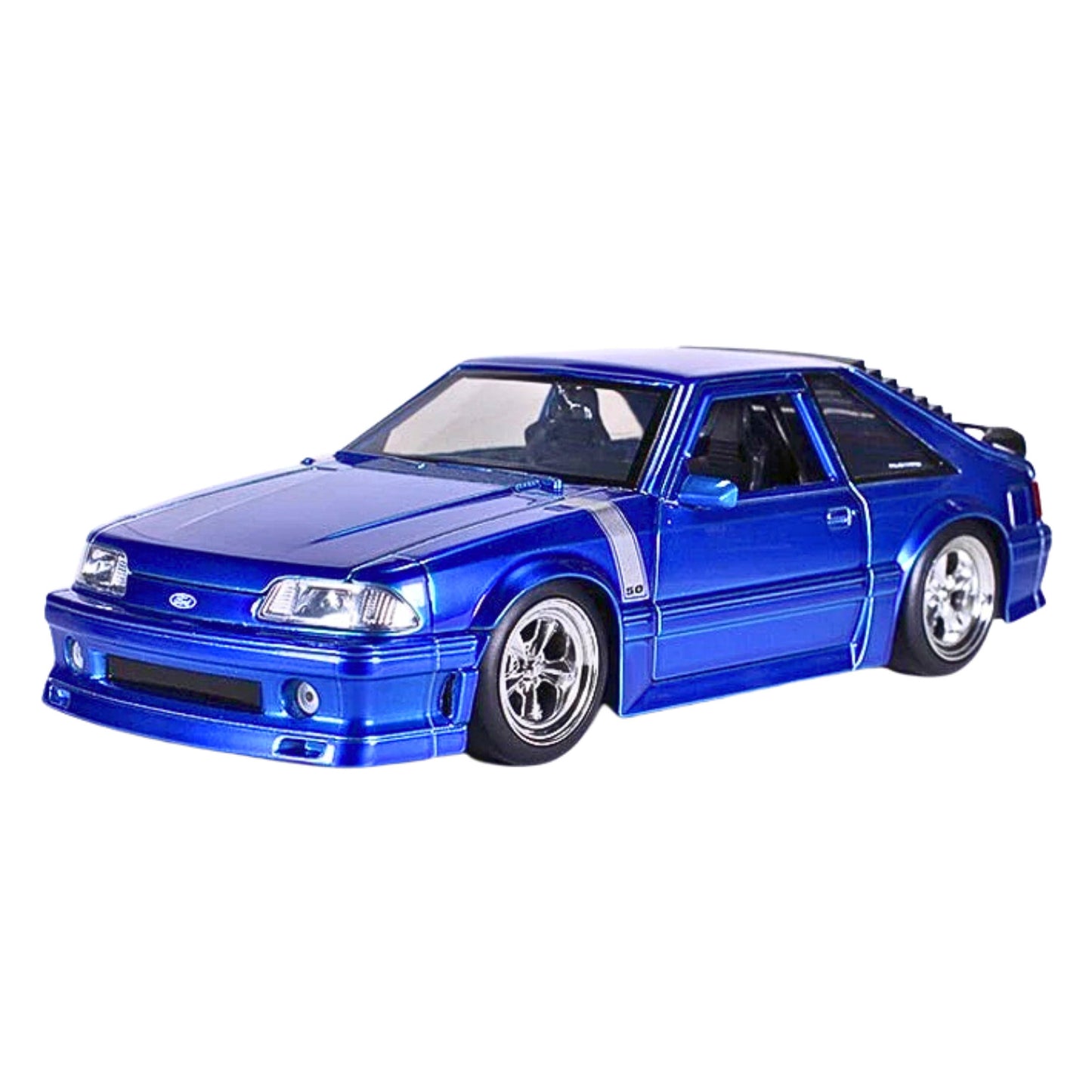 Jada Bigtime Muscle 1989 Ford Mustang GT Blue MiJo Exclusive 1:24 Diecast