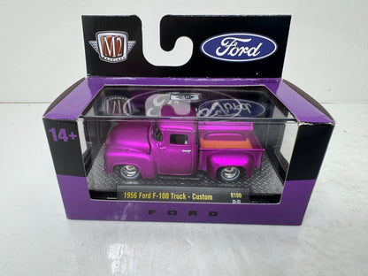 M2 Machines Ford 1956 Ford F-100 Custom 1:64 Diecast