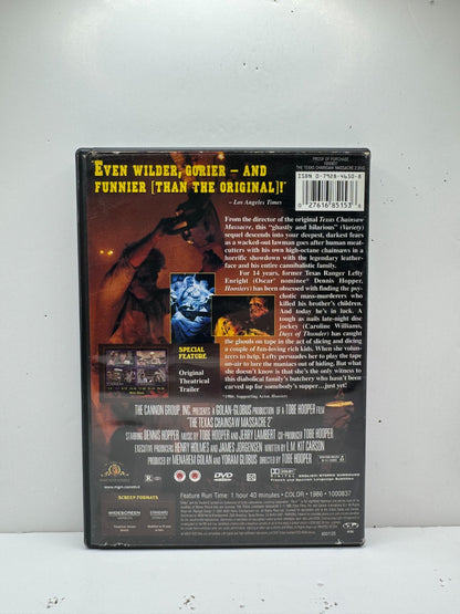 The Texas Chainsaw Massacre 2 (DVD) Dennis Hopper Horror