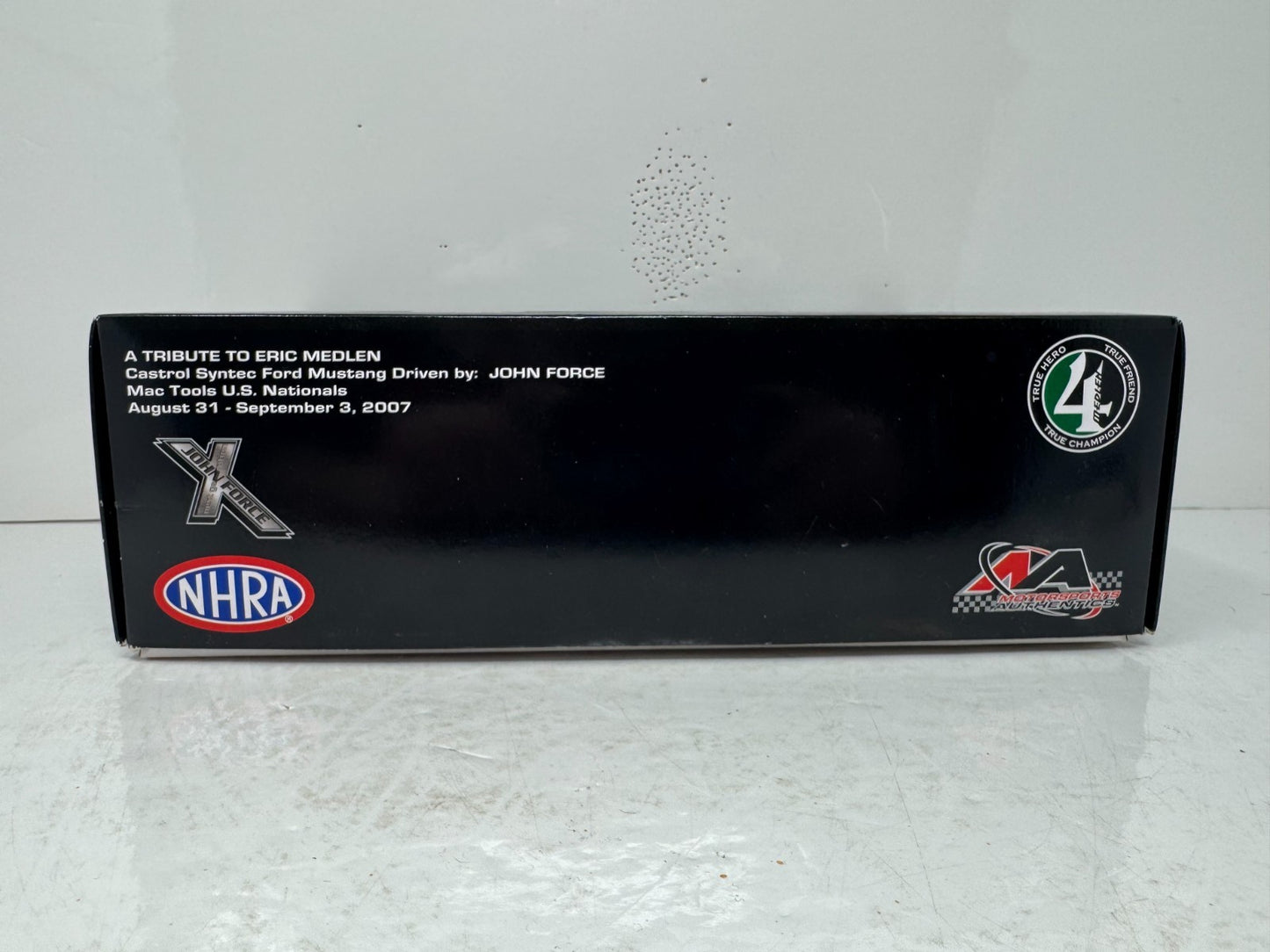 Motorsports Authentics NHRA John Force Castrol Eric Medlen Tribute 1:24 Diecast