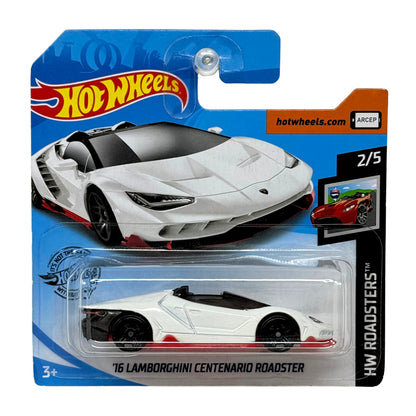 Hot Wheels Roadsters 2016 Lamborghini Centenario Roadster 1:64 Diecast Sho