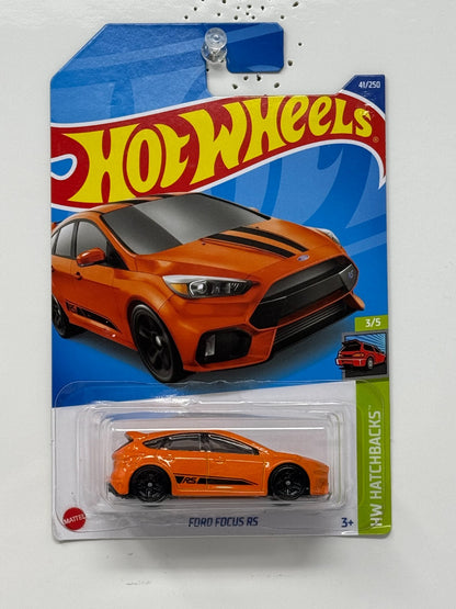 Hot Wheels Hatchbacks Ford Focus RS 1:64 Diecast Orange