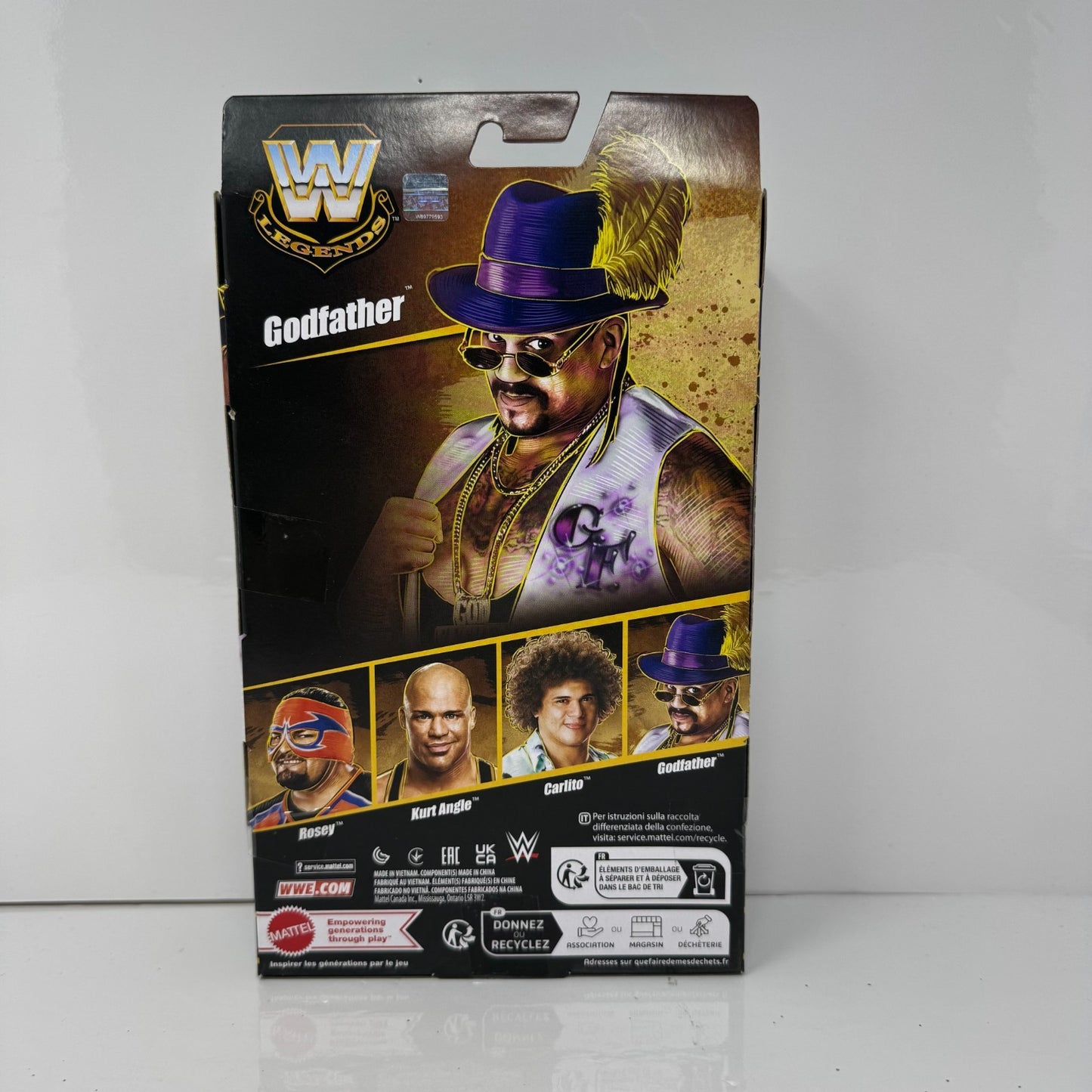 Mattel WWE Legends Series 26 The Godfather Action Figure