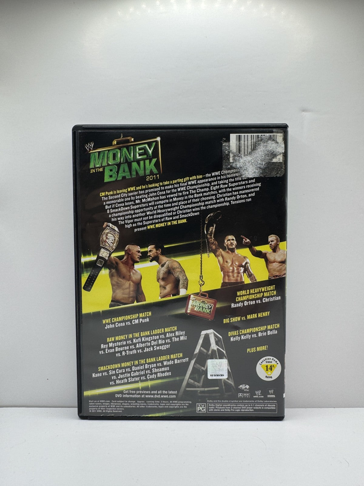 WWE Money in the Bank 2011 (DVD) WWE Wrestling