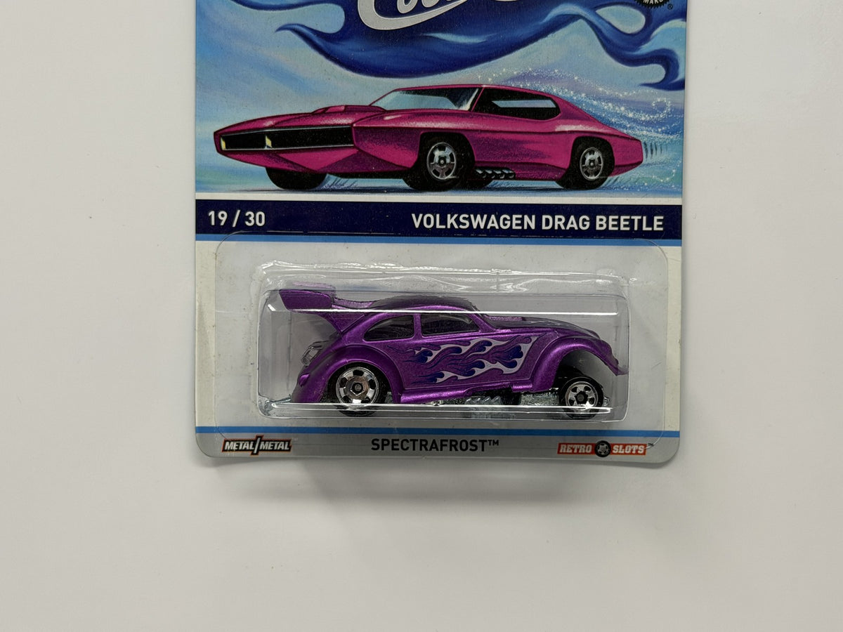Hot Wheels Cool Classics Volkswagen Drag Beetle 1:64 Diecast Purple
