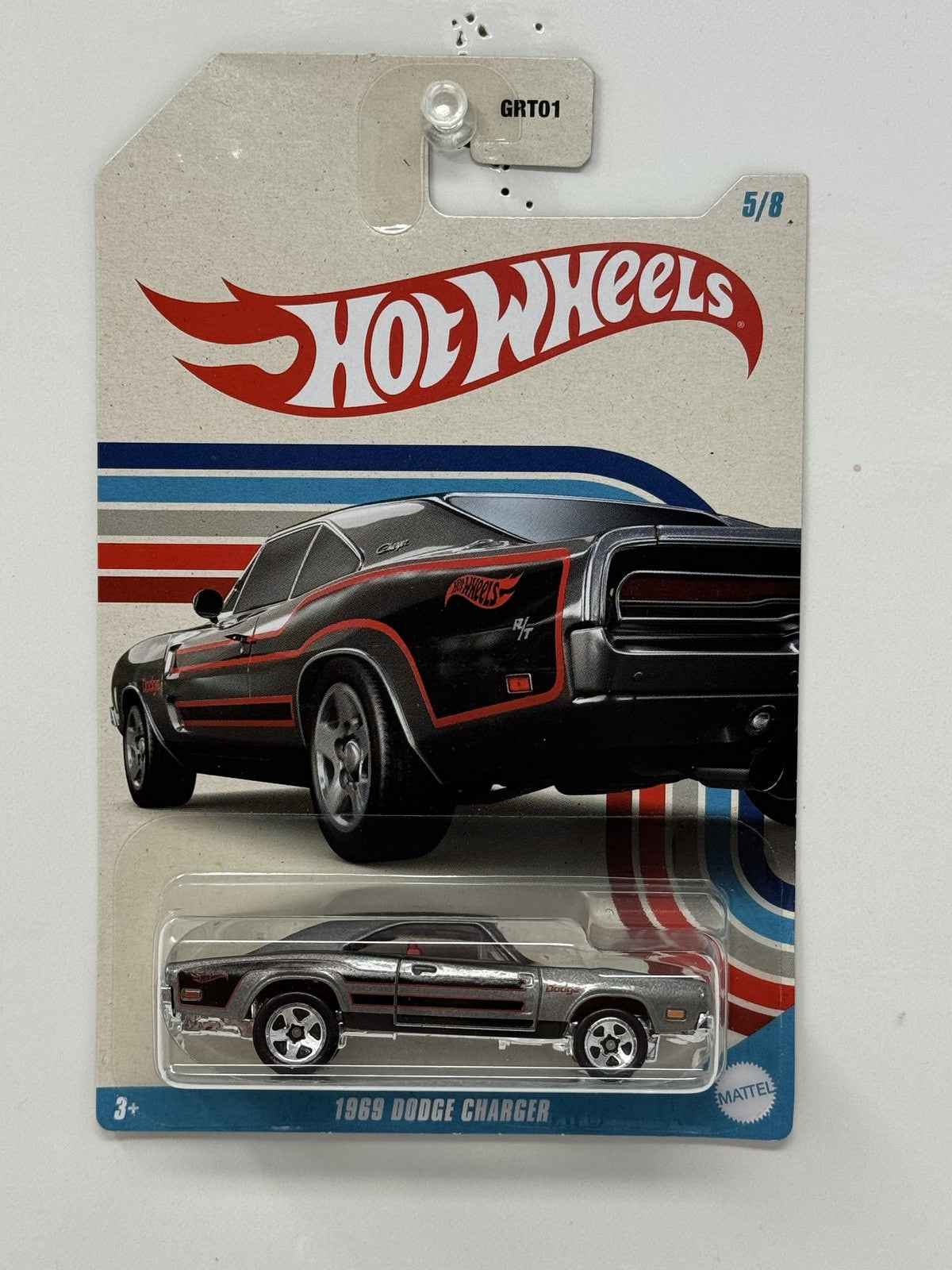 Hot Wheels Vintage American Muscle 1969 Dodge Charger 1:64 Diecast
