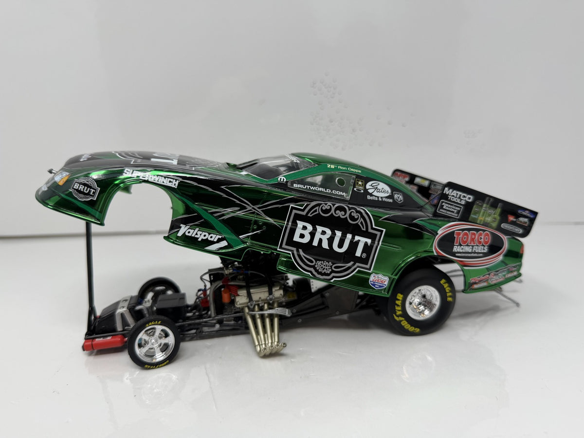 Motorsports Authentics NHRA Ron Capps Brut Dodge Charger Chrome 1:24 Diecast