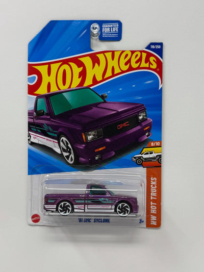 Hot Wheels Hot Trucks 1991 GMC Syclone 1:64 Diecast