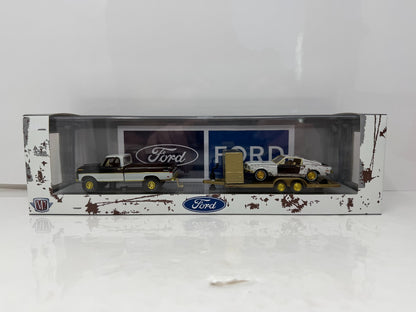 M2 Machines 1972 Ford F-250 Ranger & 1968 Ford Mustang GT CHASE 1:64 Diecast