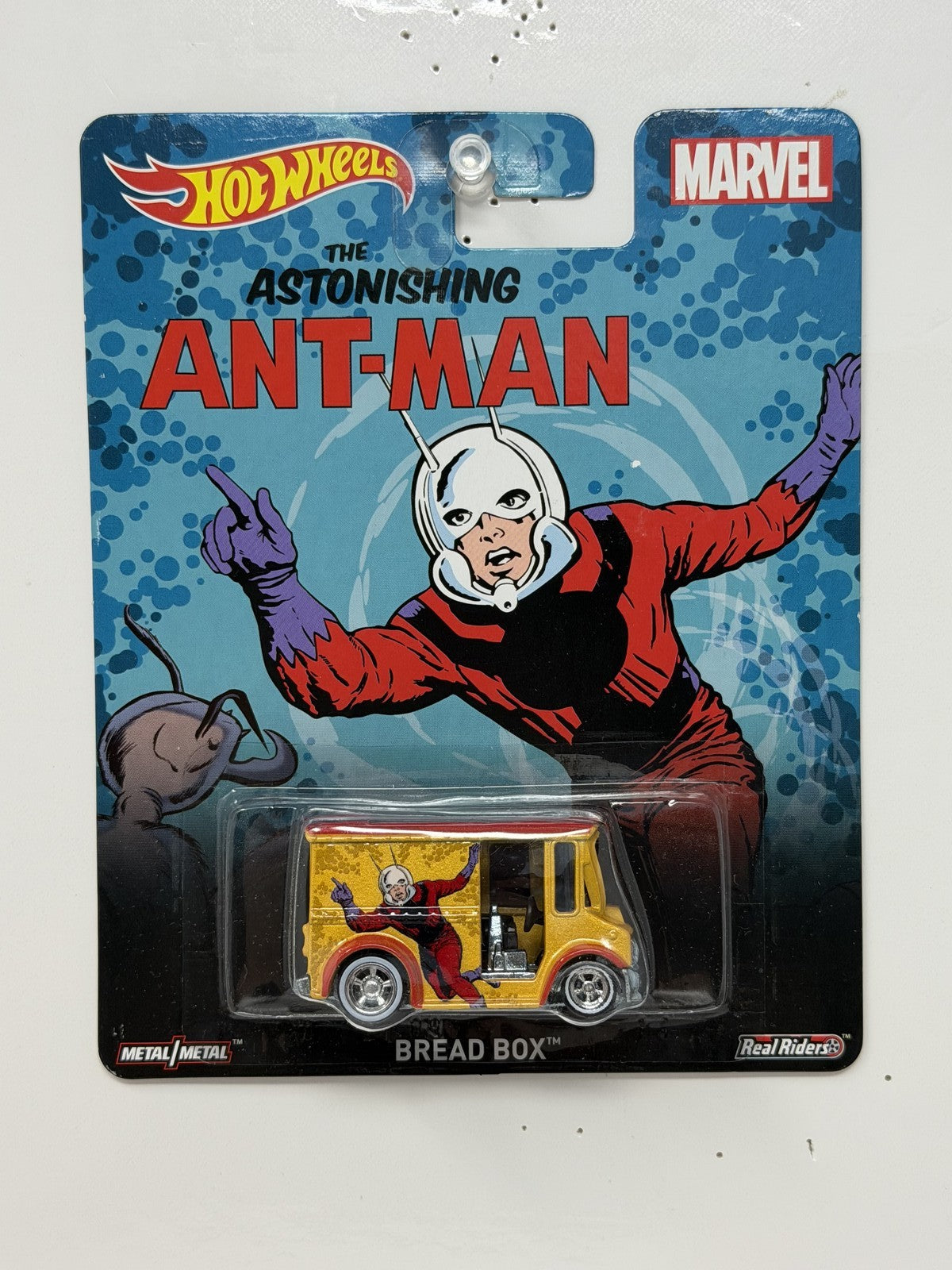 Hot Wheels Marvel Ant-Man Bread Box 1:64 Diecast Real Riders