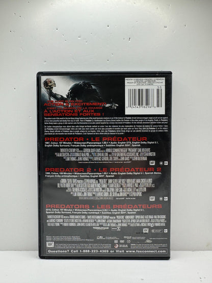 Predator Trilogy (DVD) Triple Feature Action
