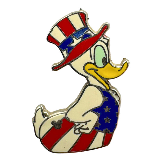 WDW Disney All American Donald Duck Hidden Mickey Trading Pin DC2S10