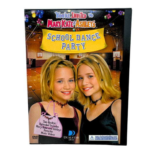 You're Invited To Mary-Kate & Ashley's School Dance (DVD) Family Good Condition!