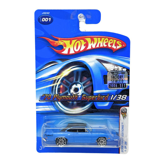 Hot Wheels First Editions 1970 Plymouth Superbird 1:64 Diecast Factory Sealed