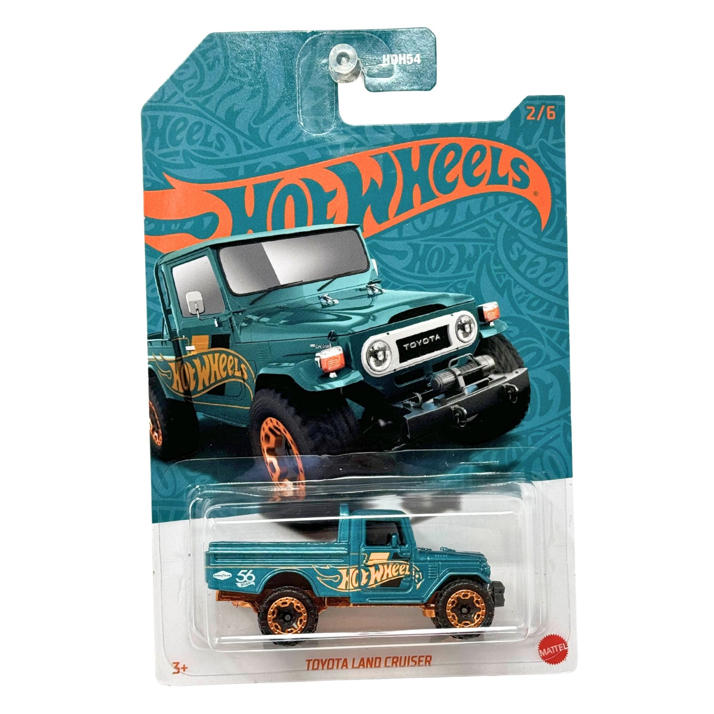 Hot Wheels Pearl and Chrome Toyota Land Cruiser 1:64 Diecast