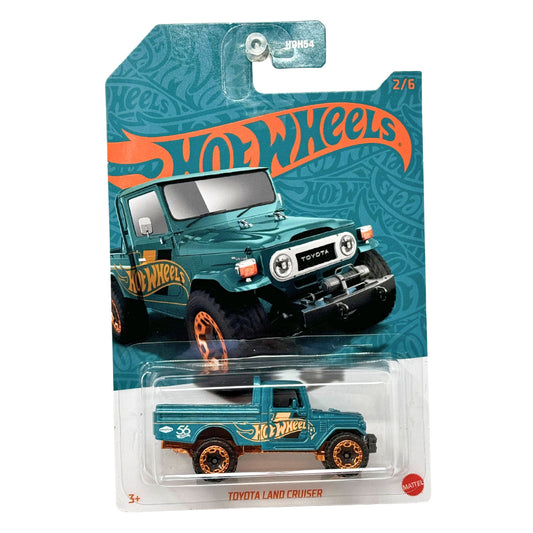 Hot Wheels Pearl and Chrome Toyota Land Cruiser 1:64 Diecast