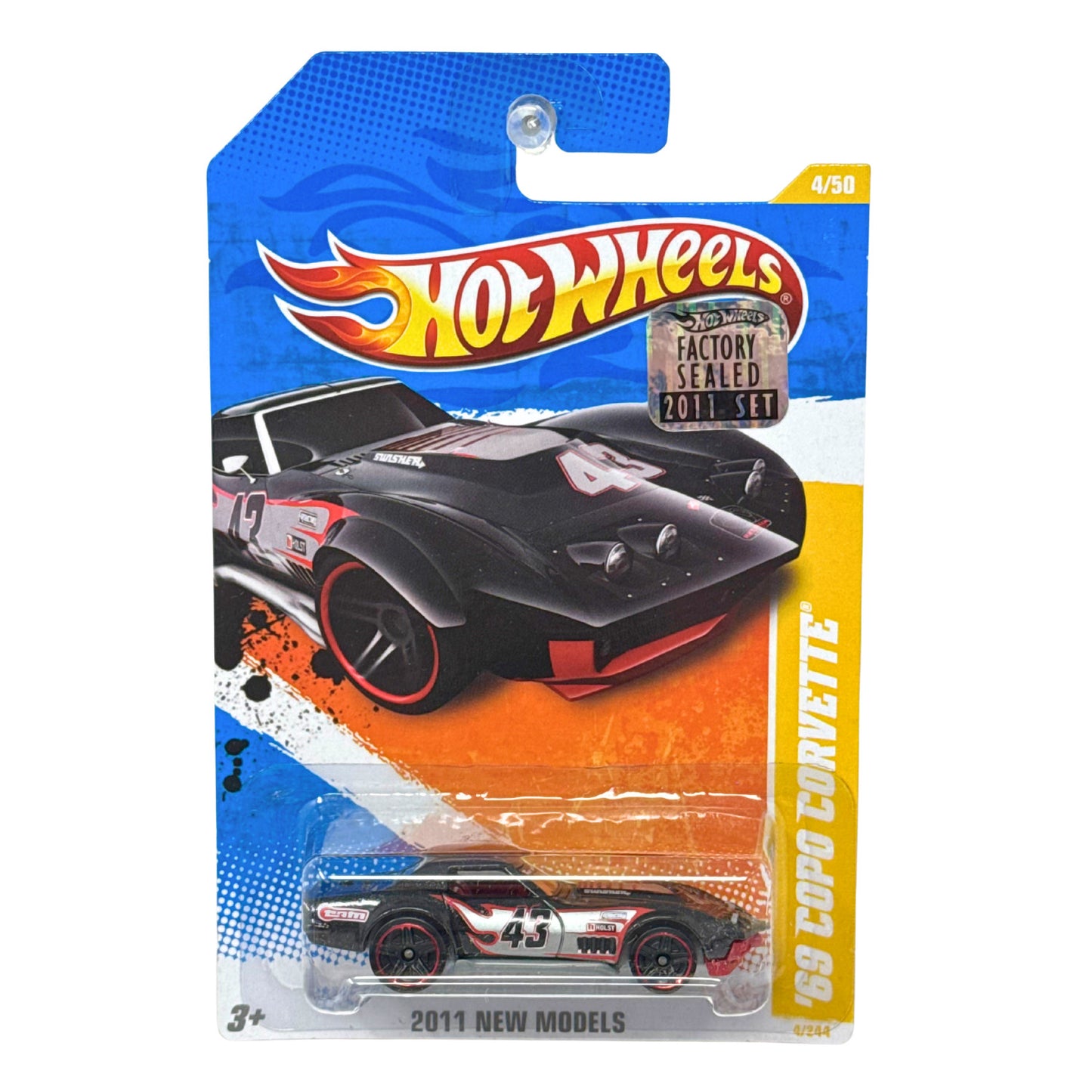 Hot Wheels New Models 1969 Chevy COPO Corvette 1:64 Diecast Factory Sealed