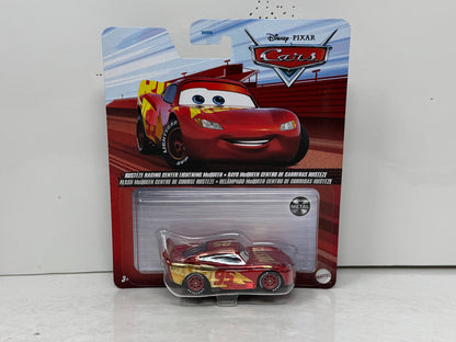 Disney Pixar Cars Rust-Eze Racing Center Lightning McQueen Metal 1:55 Diecast