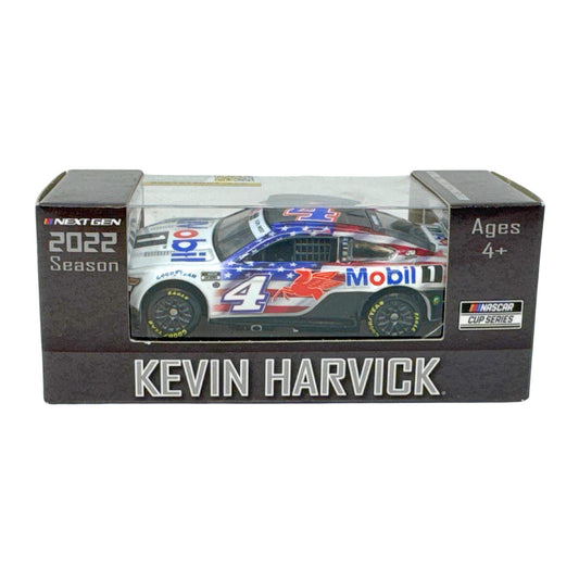 Kevin Harvick #4 Mobil 1 Salutes 2022 Ford Mustang NASCAR 1:64 Diecast