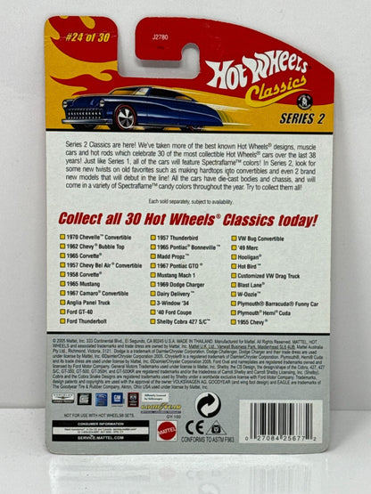 Hot Wheels Classics Hot Bird Dark Metallic Gray 1:64 Diecast