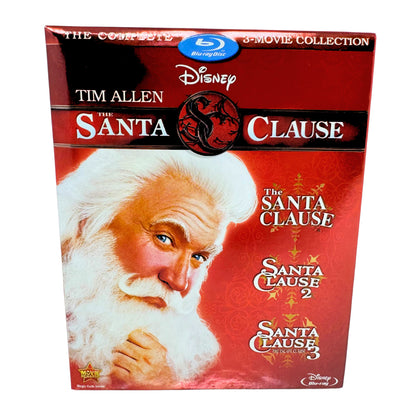 Santa Clause 3 Movie Collection (Blu-ray) Tim Allen Christmas Set Disney
