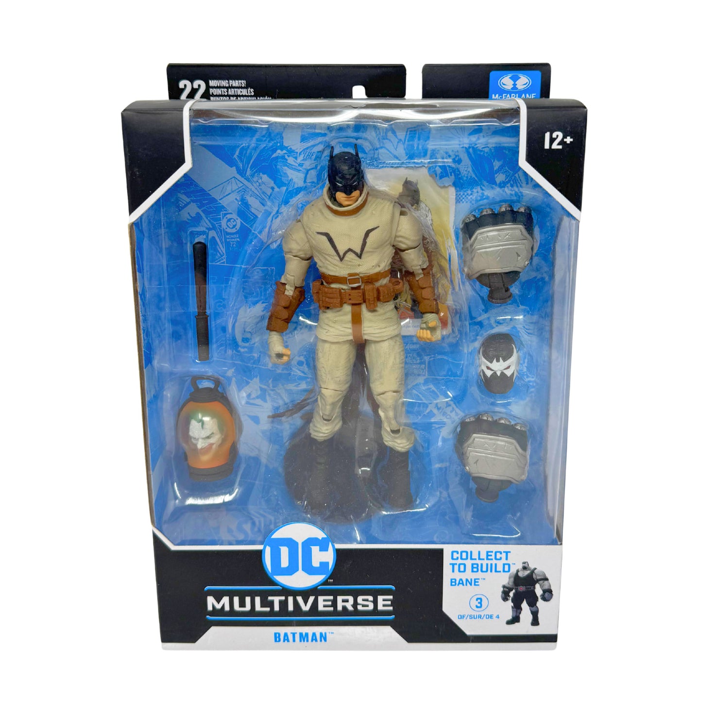 McFarlane DC Multiverse Last Knight Batman Figure w/ Bane BAF