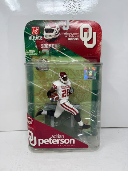 McFarlane College Football Adrian Peterson Oklahoma Sooners CHASE VARIANT Figure