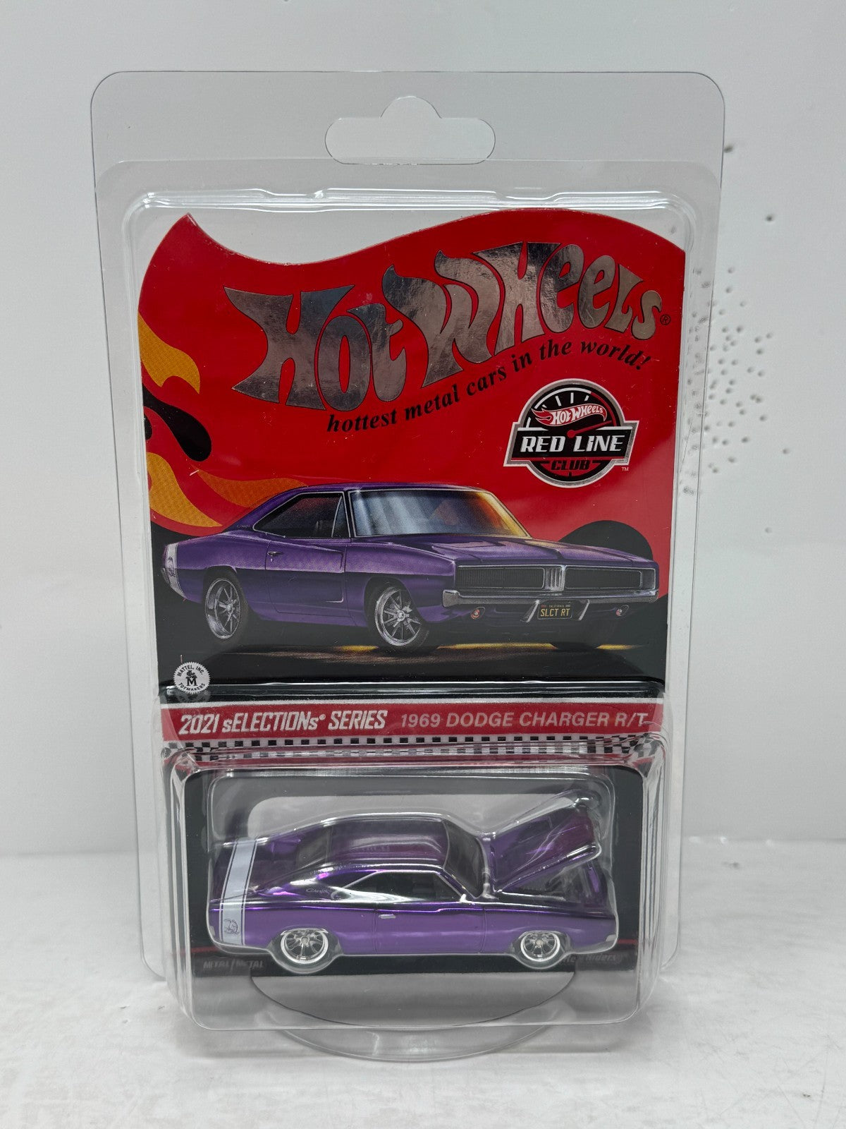 Hot Wheels RLC Red Line Club 2021 sELECTIONs 1969 Dodge Charger R/T 1:64 Diecast