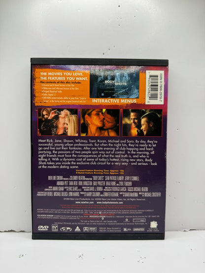 Body Shots (DVD) Sean Patrick Flanery Drama