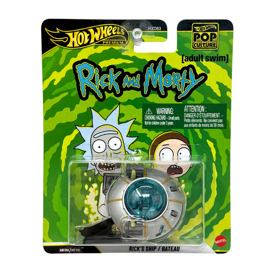 Hot Wheels Premium Rick and Morty Rick's Ship 1:64 Diecast
