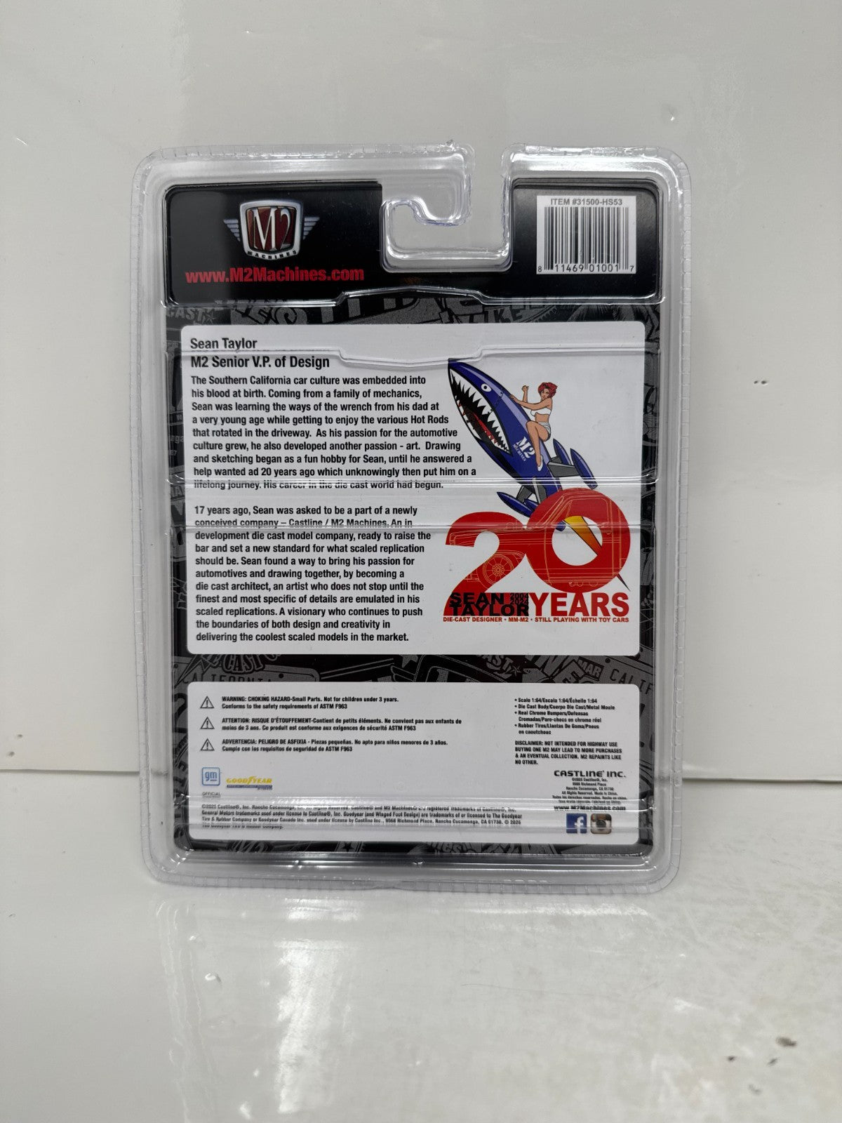 M2 Machines Sean Taylor 20 Years 1973 Chevrolet Cheyenne Super 10 1:64 Diecast