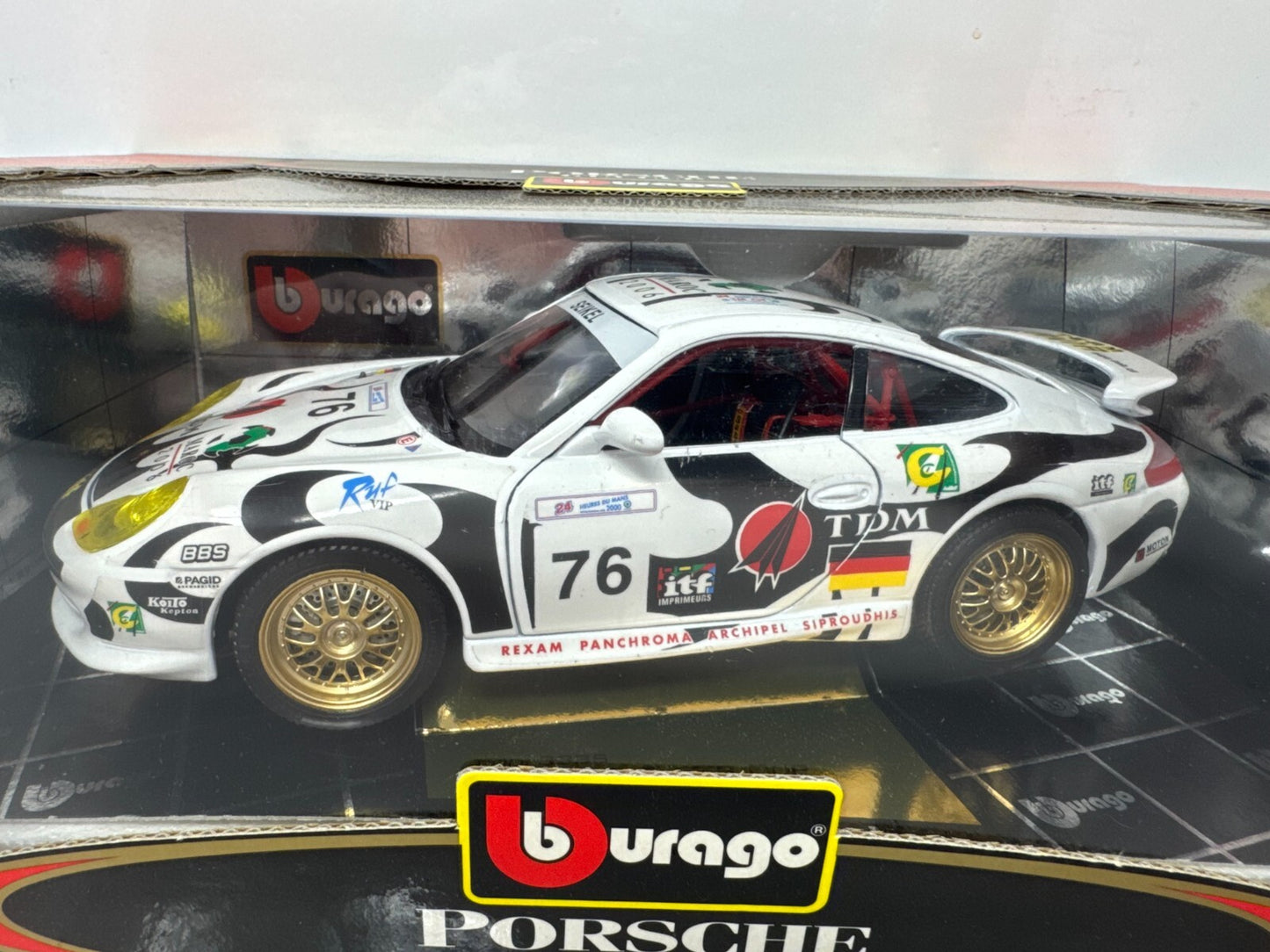 Bburago Porsche GT3 Cup Gold Collection 1:18 Diecast