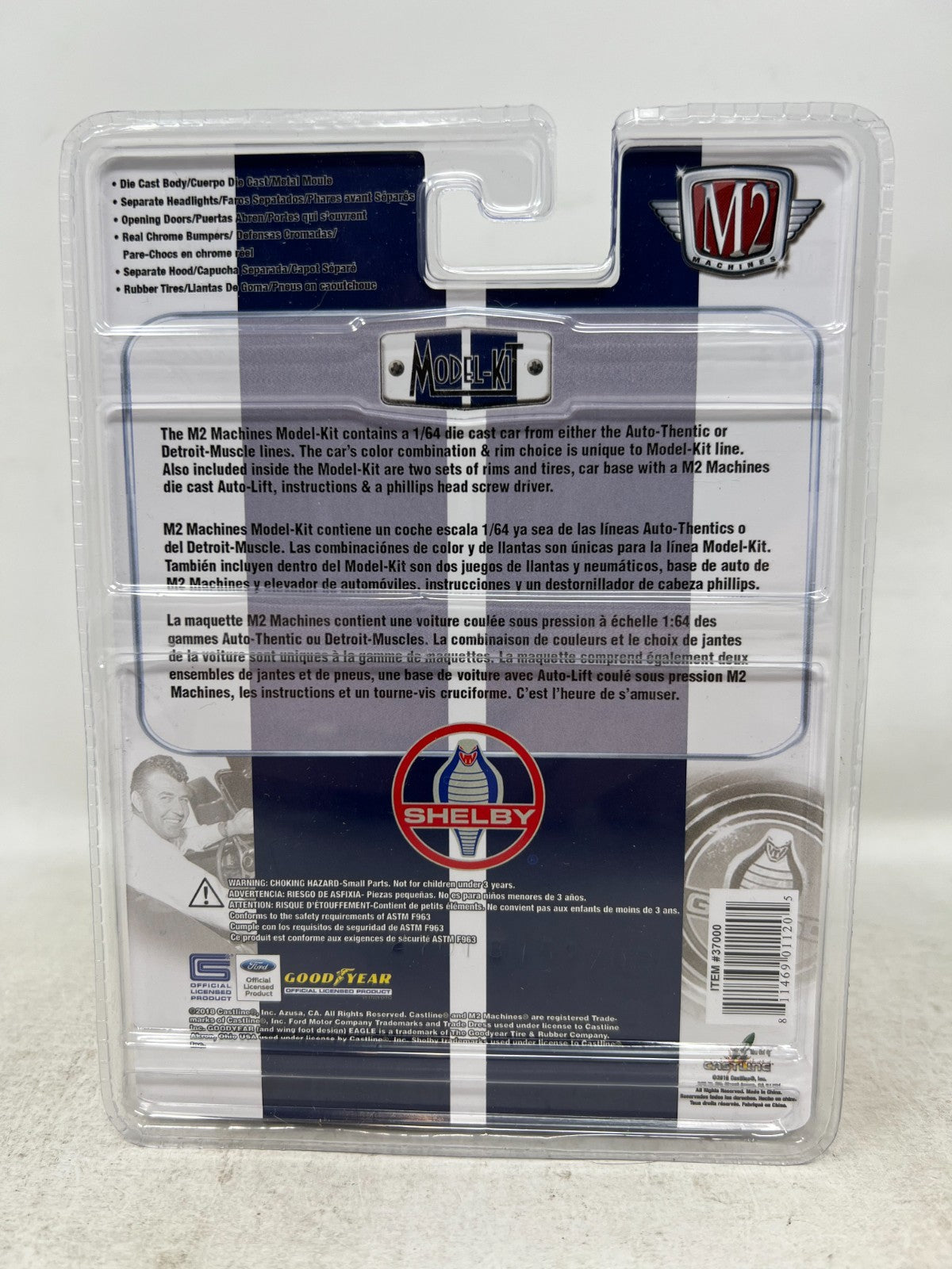 M2 Machines Model Kit 1965 Shelby G.T.350R 1:64 Diecast