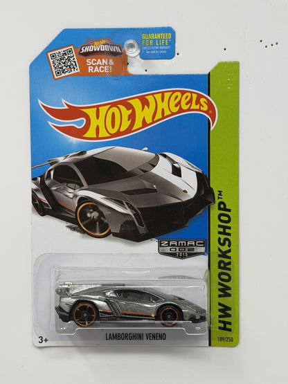 Hot Wheels ZAMAC HW Workshop Lamborghini Veneno 1:64 Diecast