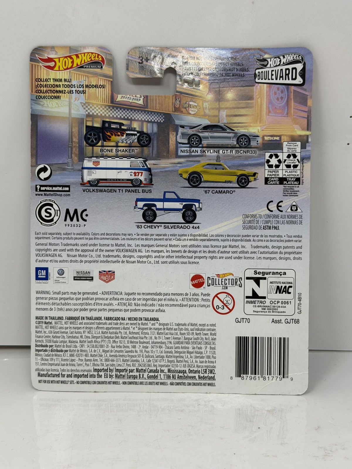 Hot Wheels Premium Boulevard #3 Volkswagen T1 Panel Bus 1:64 Diecast