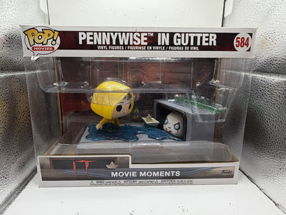 Funko Pop! Movies IT Movie Moments #584 Pennywise in Gutter Vinyl Figure