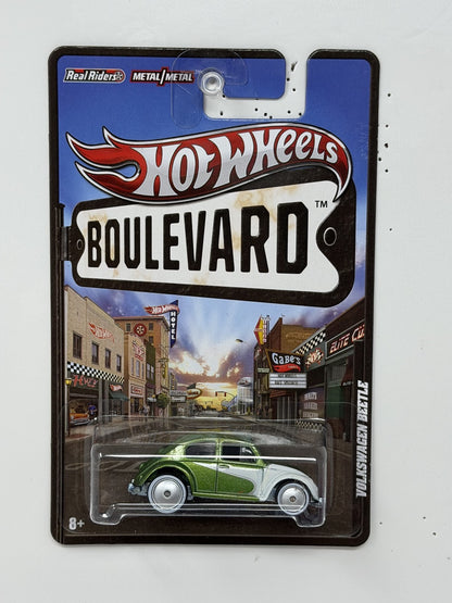 Hot Wheels Boulevard Volkswagen Beetle 1:64 Diecast Real Riders