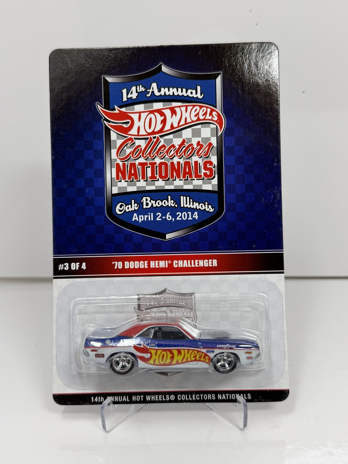 Hot Wheels 2014 Collectors Nationals 1970 Dodge Hemi Challenger 1:64 Diecast