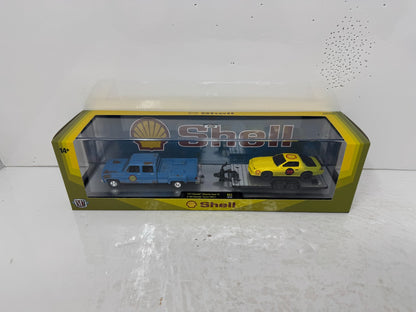 M2 Machines Shell 1977 Chevrolet Cheyenne Super 30 & Camaro IROC-Z 1:64 Diecast