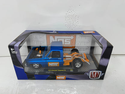 M2 Machines 1973 Chevrolet Cheyenne 10 NOS Nitrous Oxide 1:24 Diecast