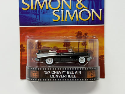 Hot Wheels Retro Entertainment Simon & Simon 1957 Chevy Bel Air 1:64 Diecast