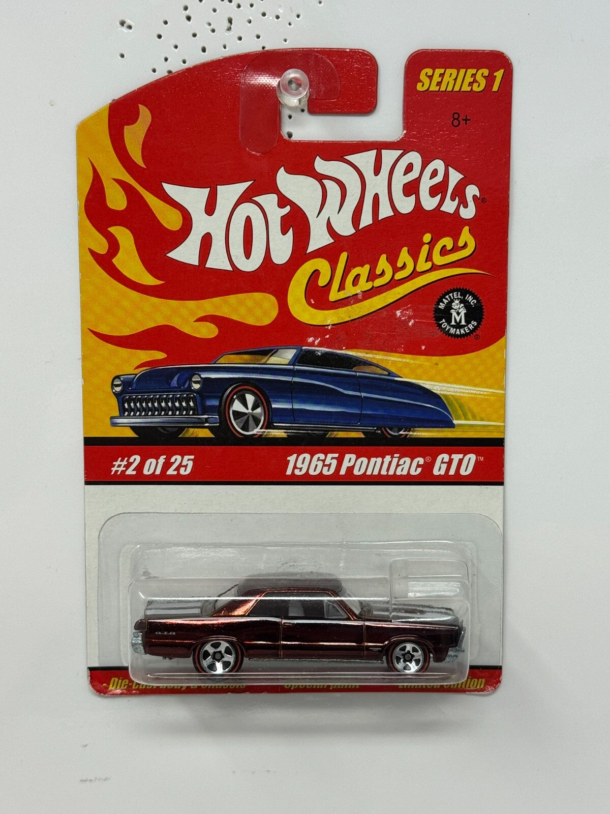 Hot Wheels Classics 1965 Pontiac GTO Series 1 Muscle Car 1:64 Diecast