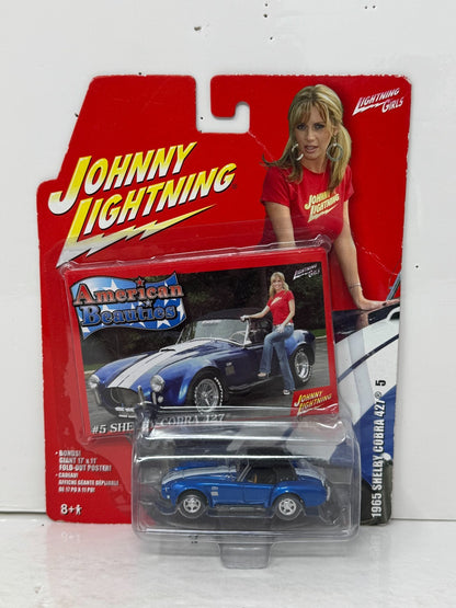 Johnny Lightning American Beauties 1965 Shelby Cobra 427 1:64 Diecast