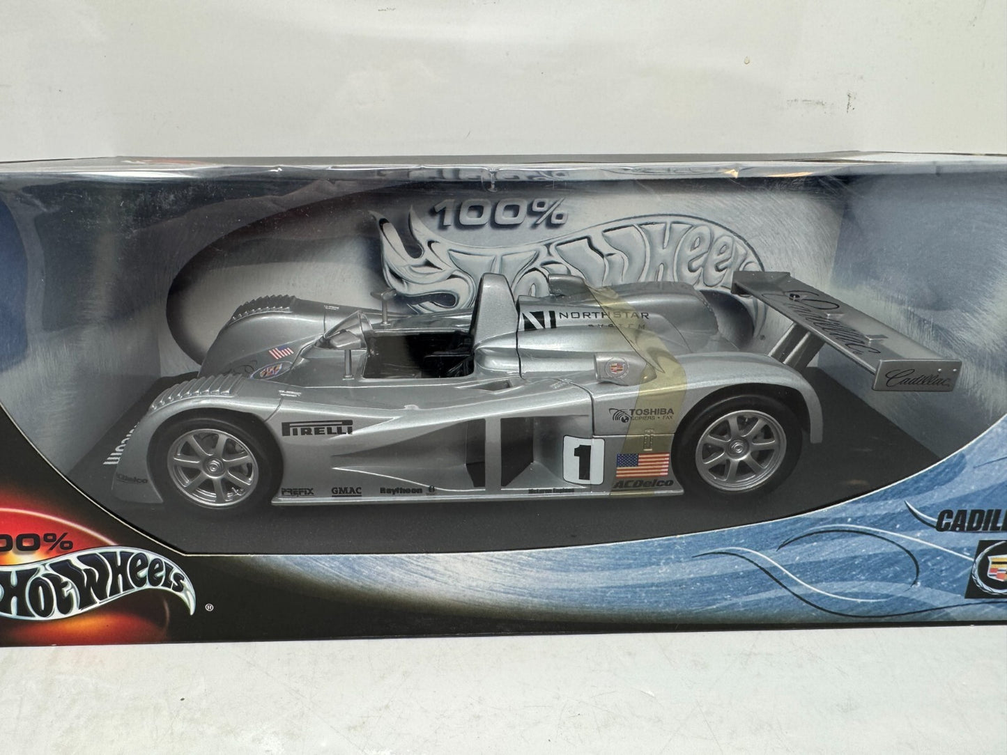 Hot Wheels 100% Cadillac LMP 1:18 Diecast