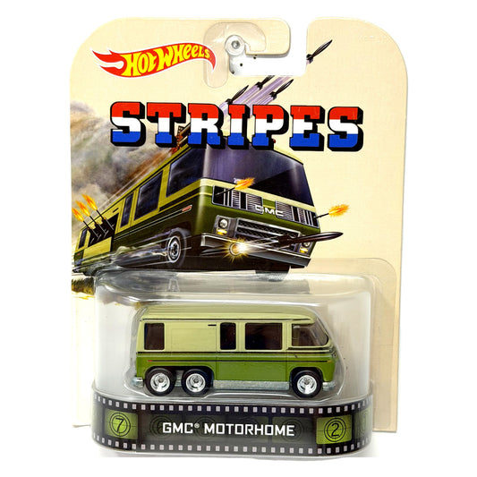 Hot Wheels Retro Entertainment Stripes GMC Motorhome 1:64 Diecast