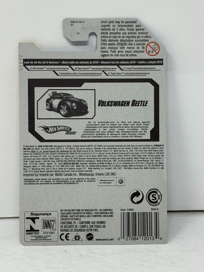 Hot Wheels 2010 HW Premiere Volkswagen Beetle 1:64 Diecast Blue