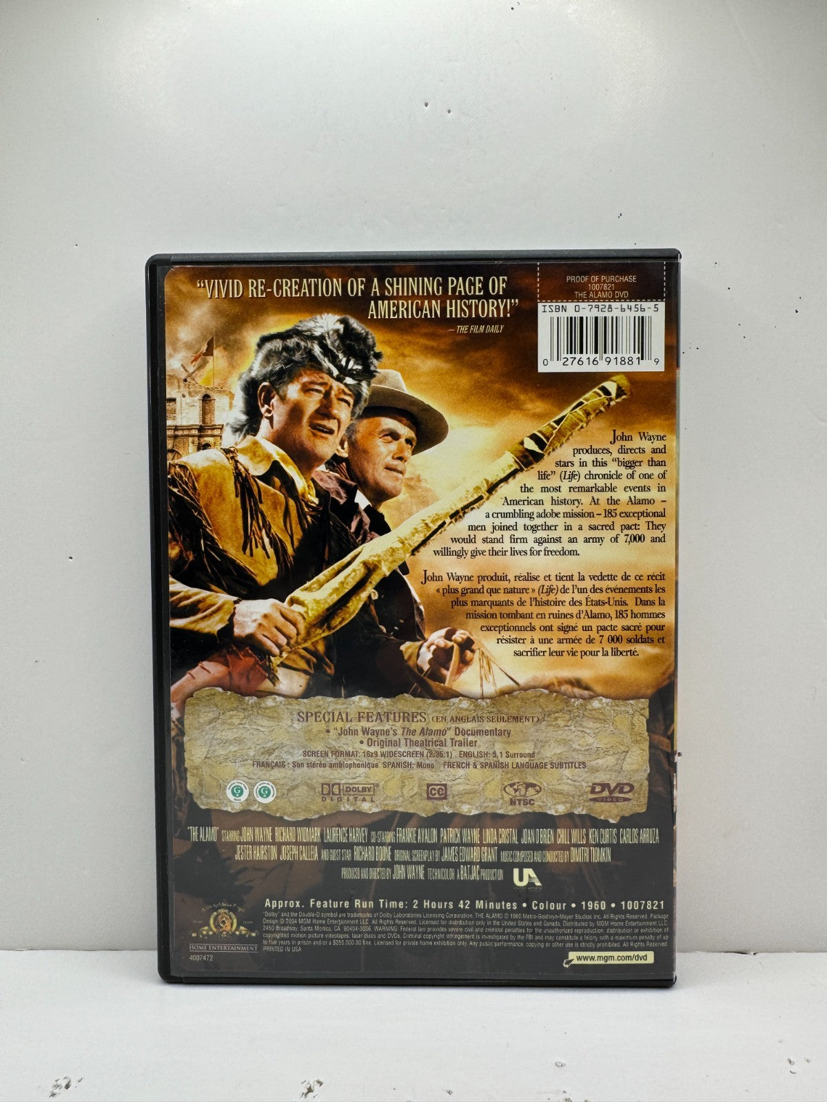 The Alamo (DVD) John Wayne War